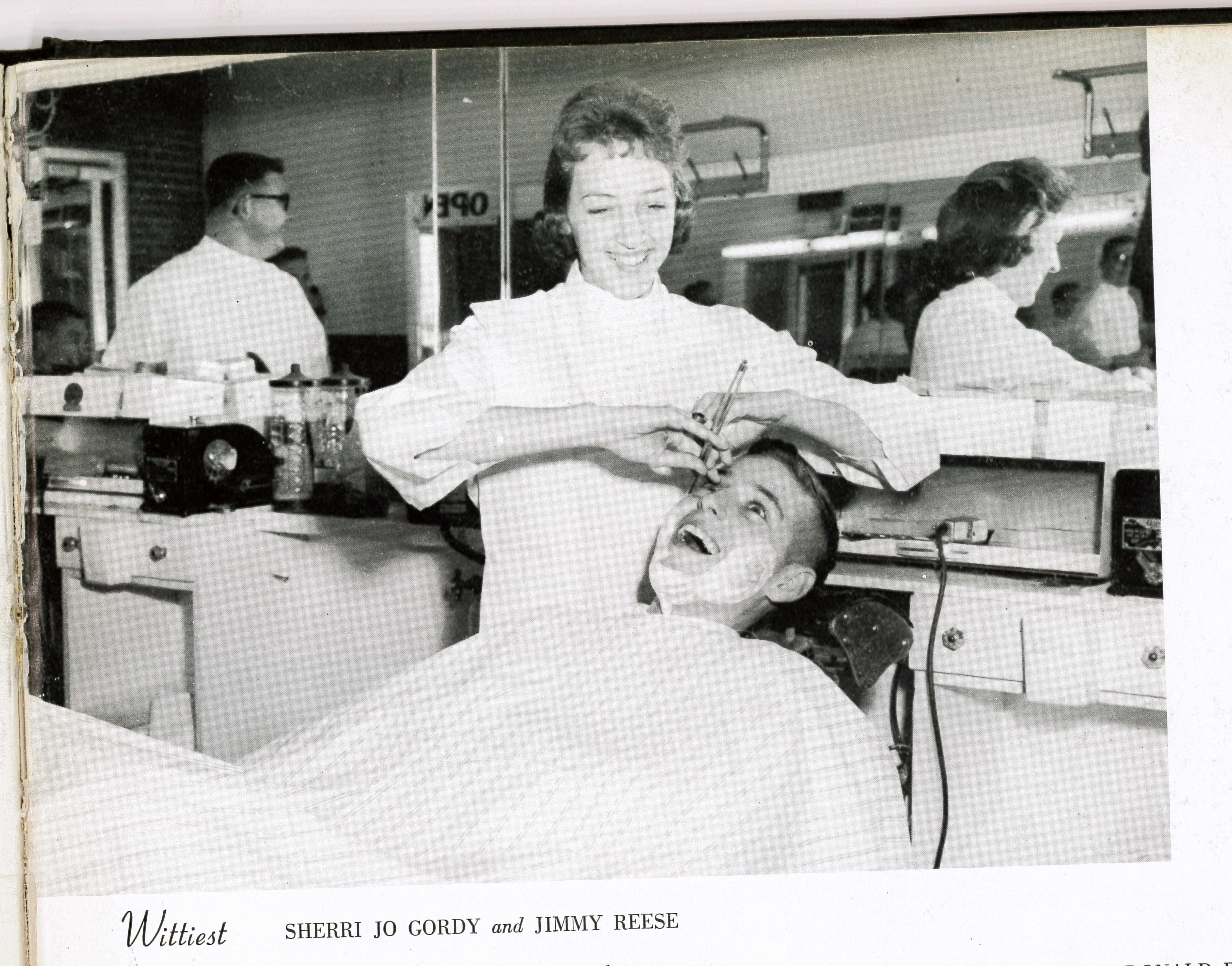 Jimmy Reese voted Wittiest, 1960 Griffin High School yearbook